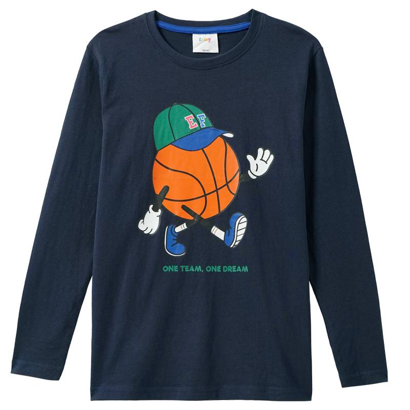 Jungen Langarmshirt mit  Print von Yigga