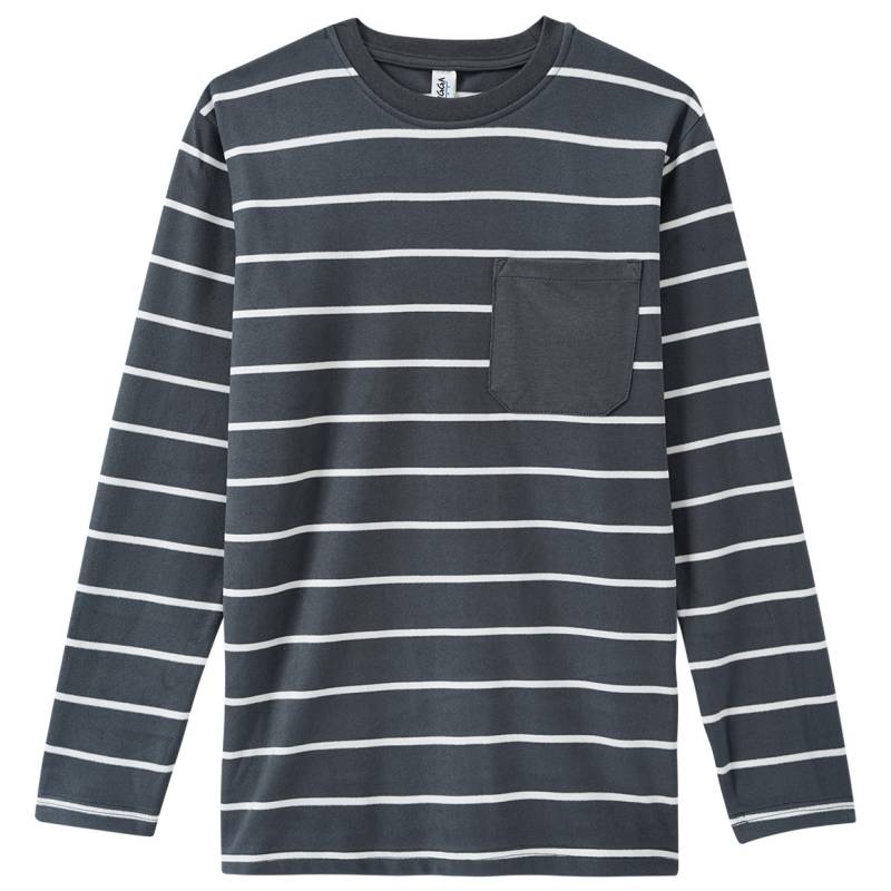 Jungen Langarmshirt mit Streifen von Yigga