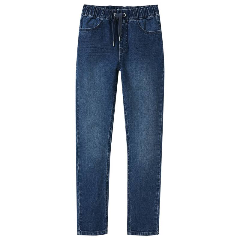 Jungen Pull-on-Jeans mit Used-Waschung von Yigga