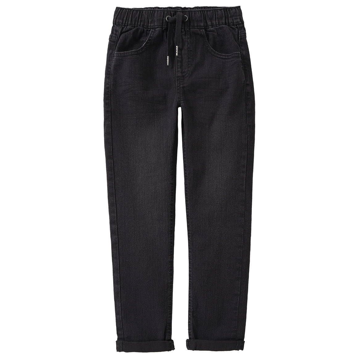 Jungen Pull-on-Jeans mit Used-Waschung von Yigga