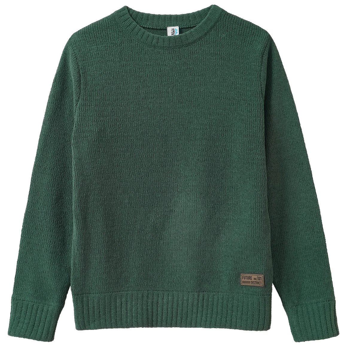 Jungen Pullover aus Chenille-Garn von Yigga