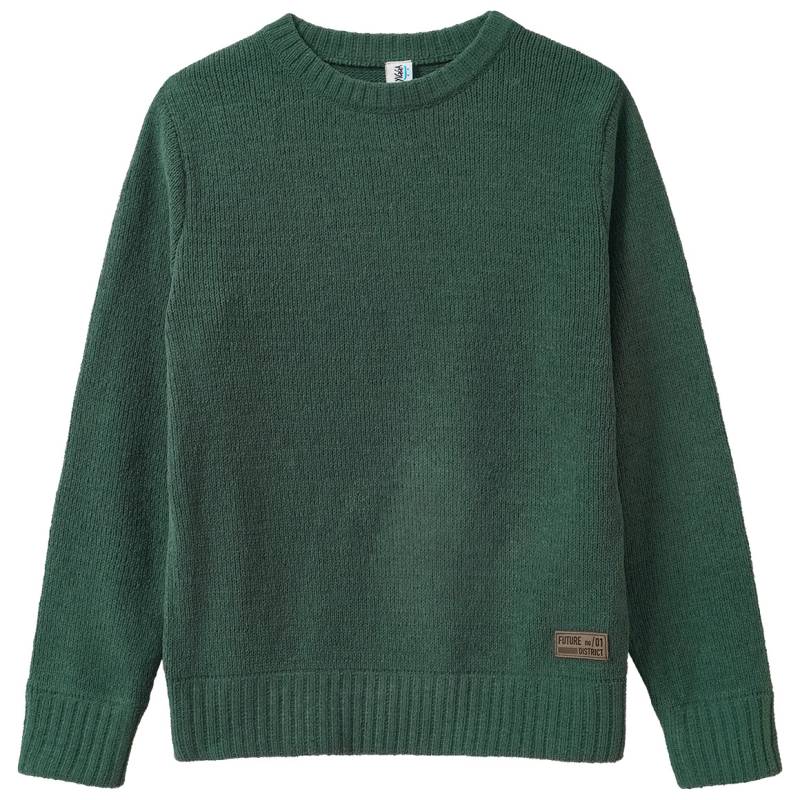 Jungen Pullover aus Chenille-Garn von Yigga