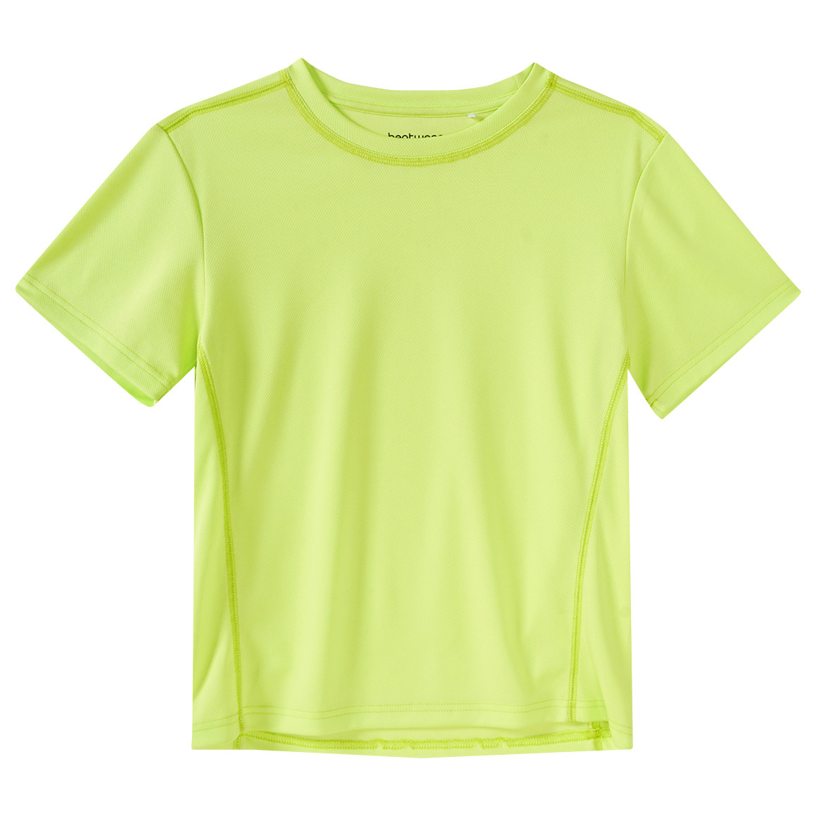 Jungen Sport-T-Shirt unifarben von Yigga