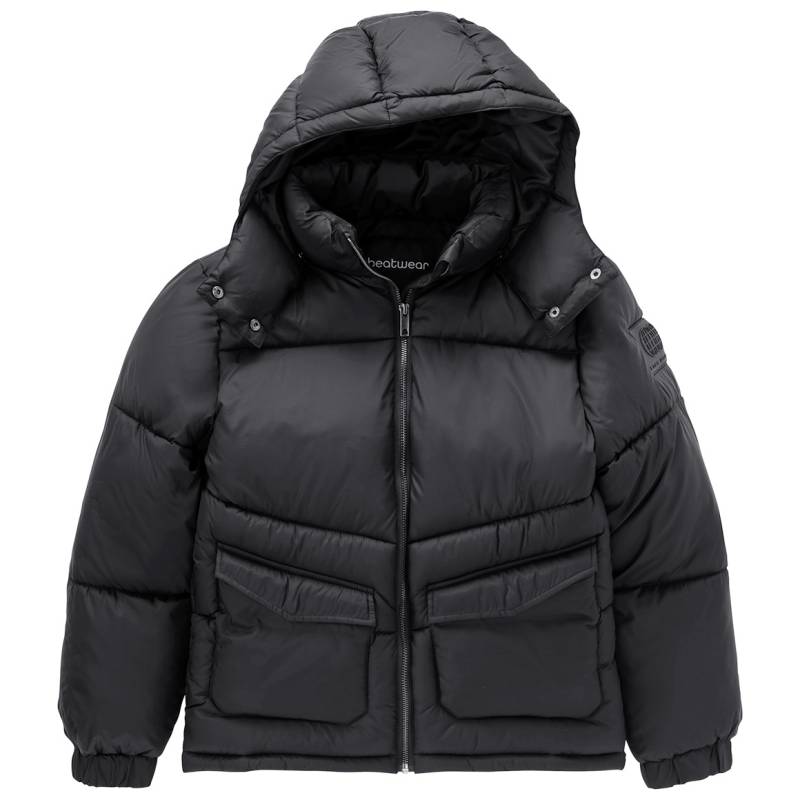 Jungen Steppjacke mit abnehmbarer Kapuze von Yigga