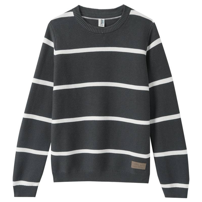Jungen Strickpullover mit Streifen von Yigga