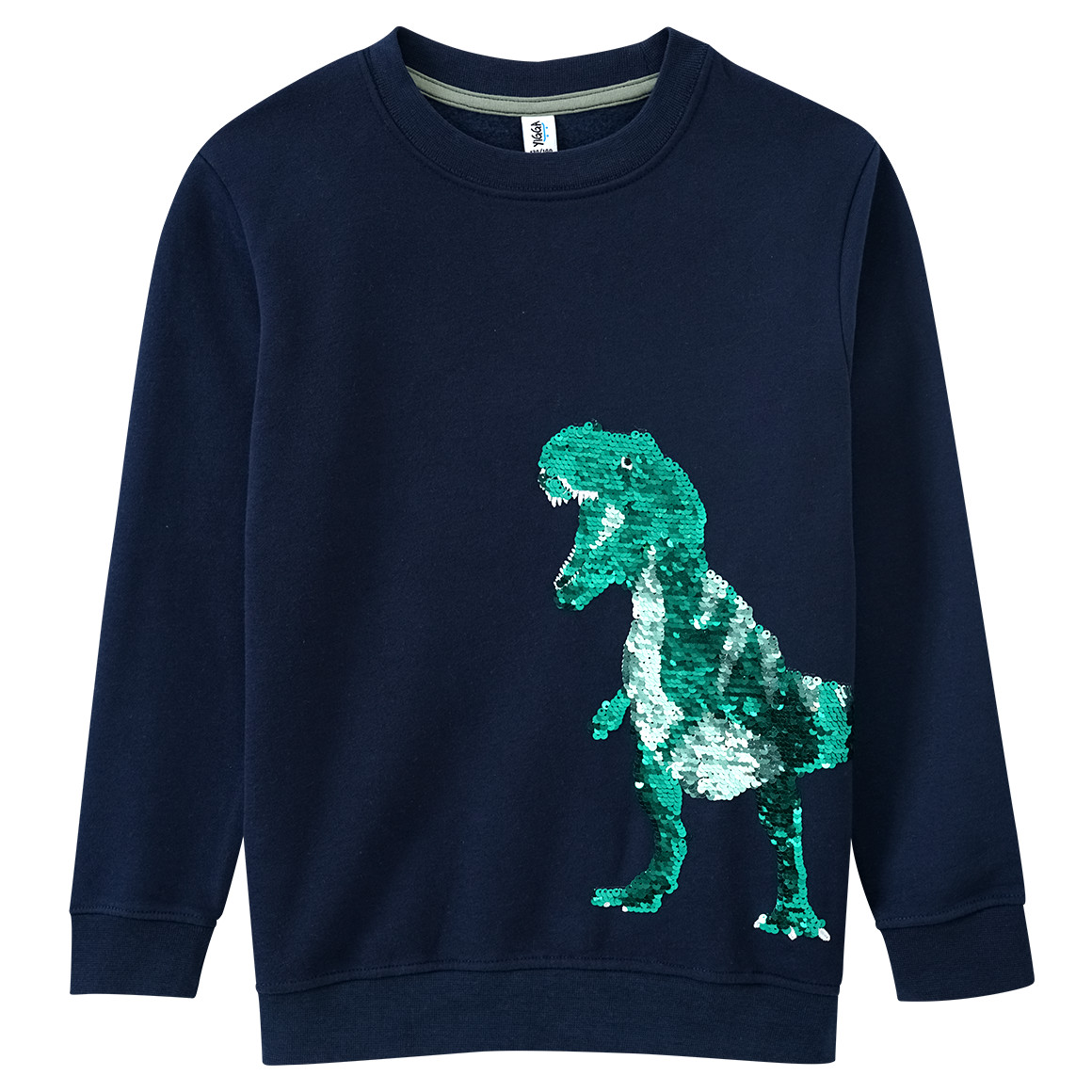 Jungen Sweatshirt mit Wendepailletten von Yigga