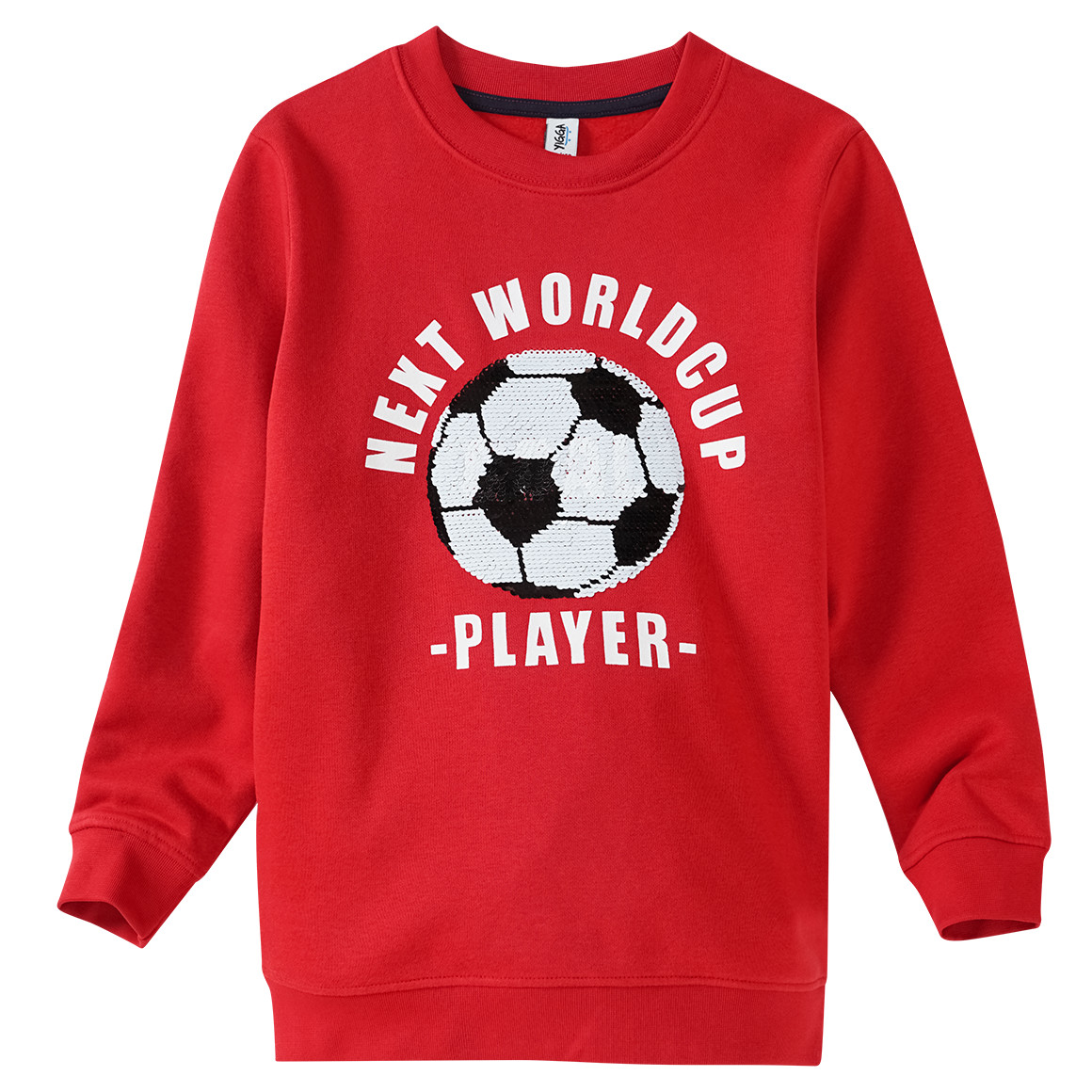 Jungen Sweatshirt mit Wendepailletten von Yigga