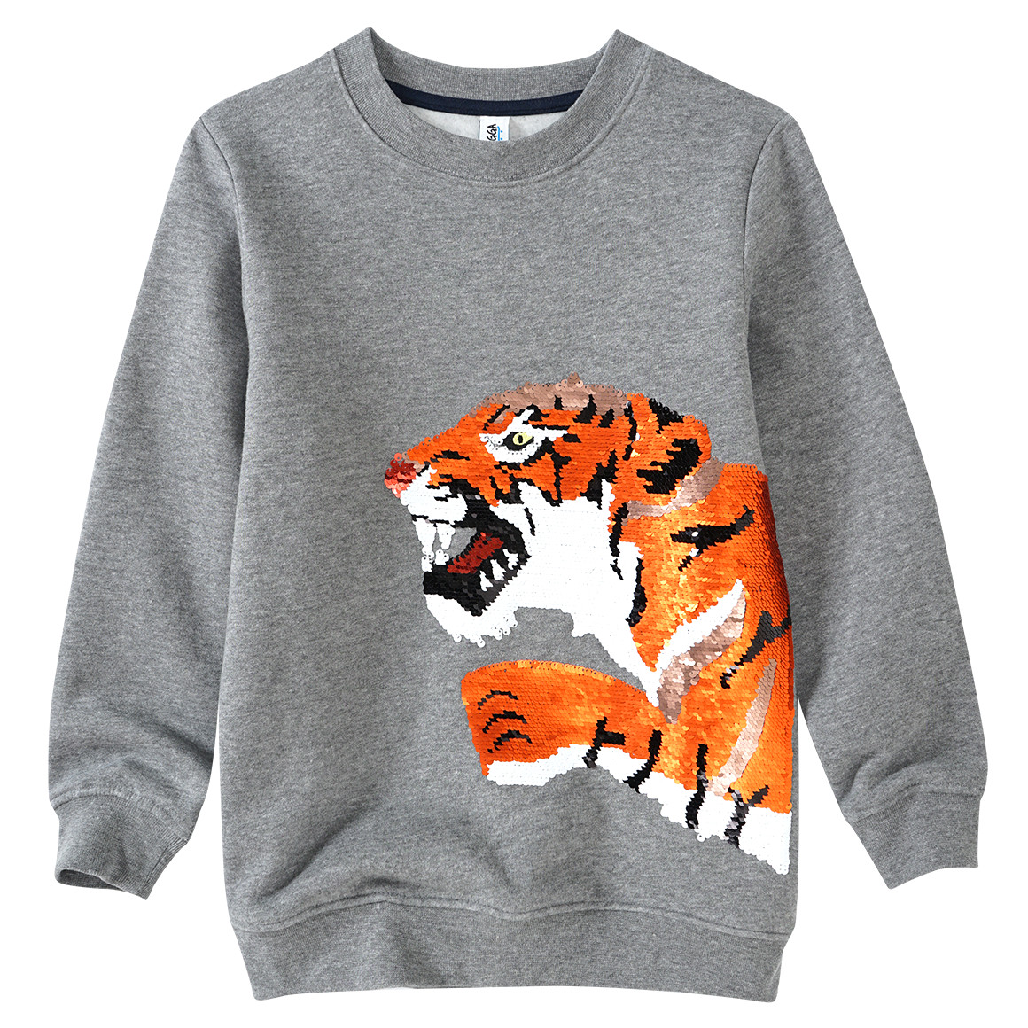 Jungen Sweatshirt mit Wendepailletten von Yigga