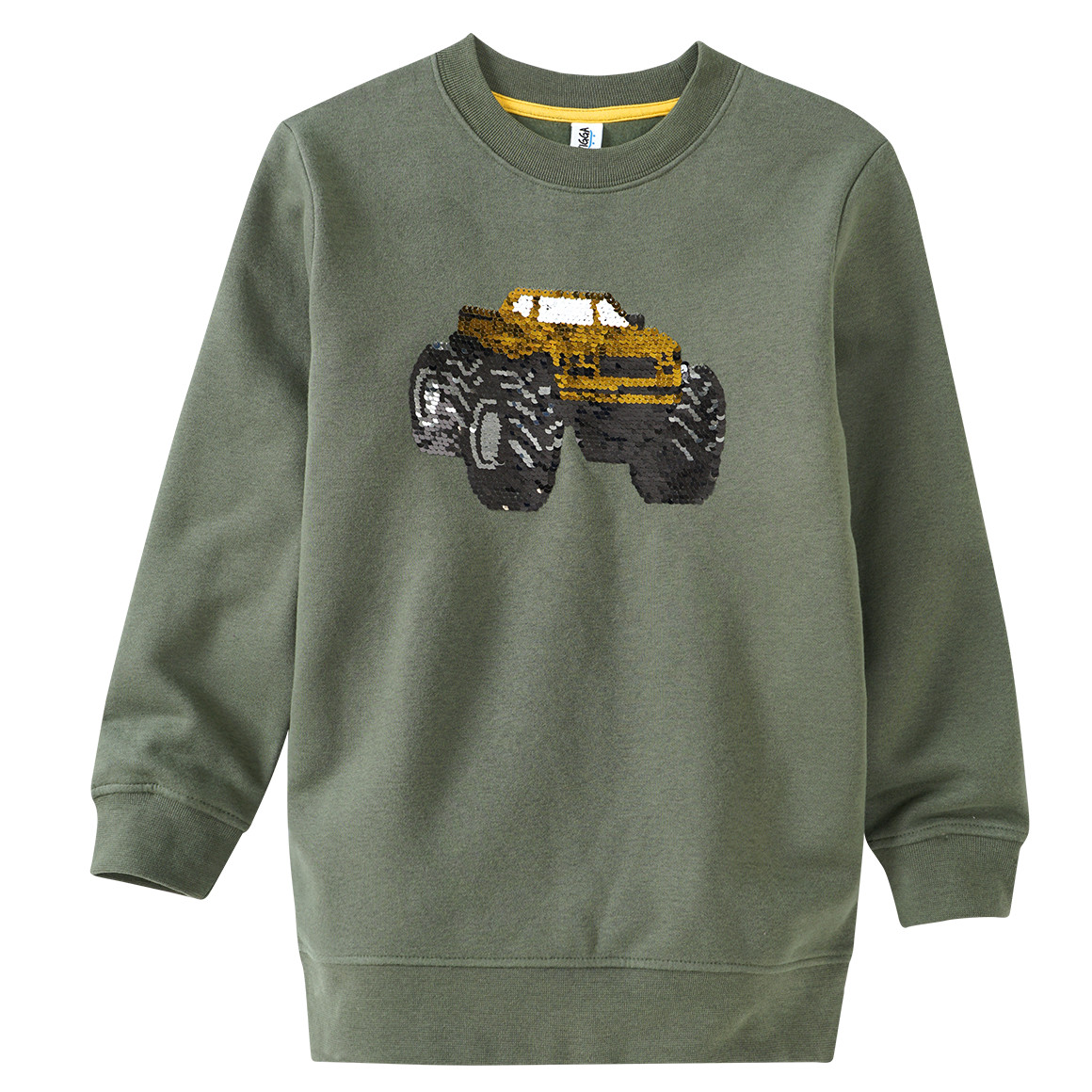 Jungen Sweatshirt mit Wendepailletten von Yigga