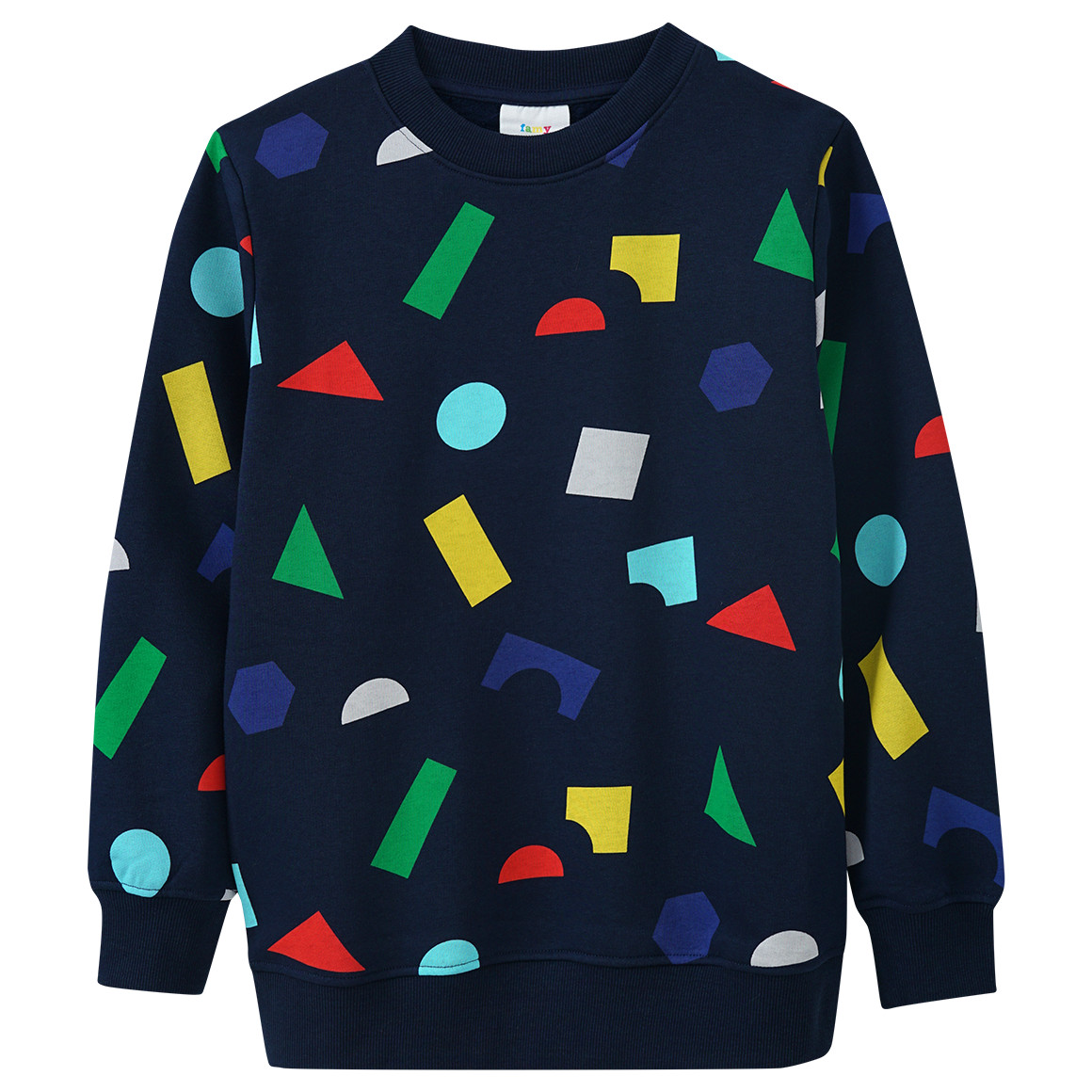 Jungen Sweatshirt mit bunten Motiven von Yigga