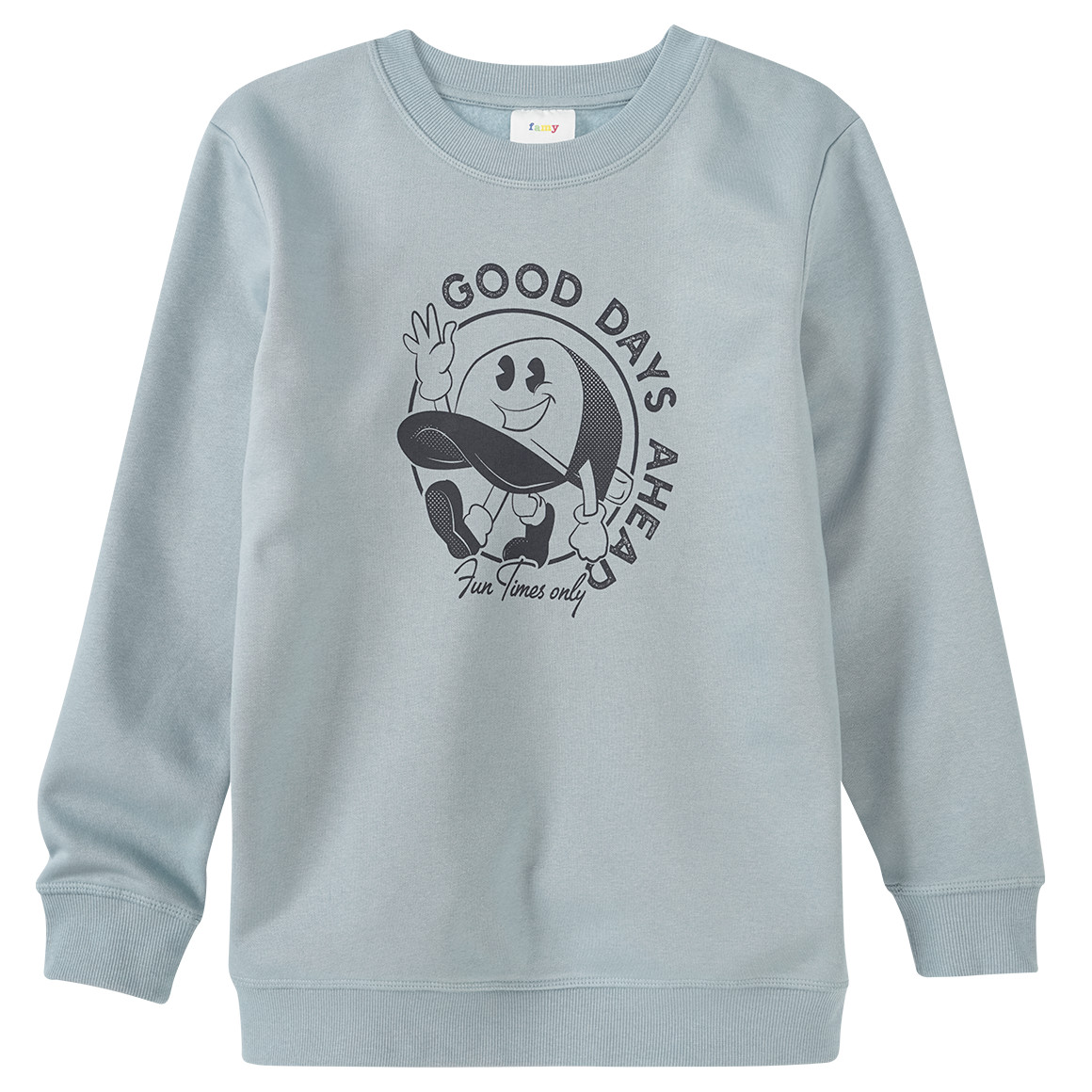 Jungen Sweatshirt mit großem Print von Yigga