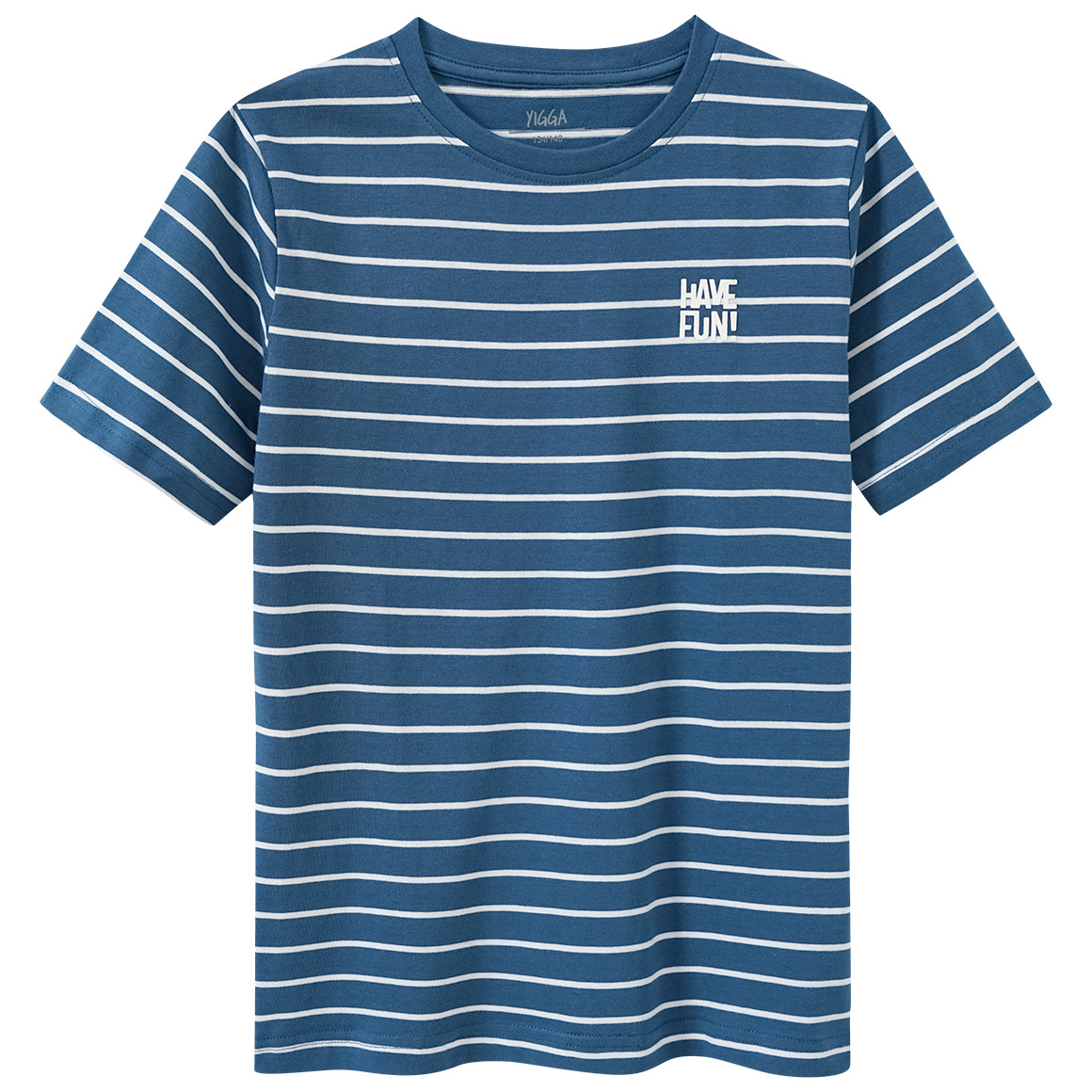 Jungen T-Shirt im Streifen-Look von Yigga