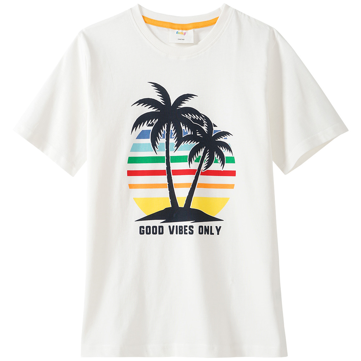 Jungen T-Shirt mit Palmen-Print von Yigga