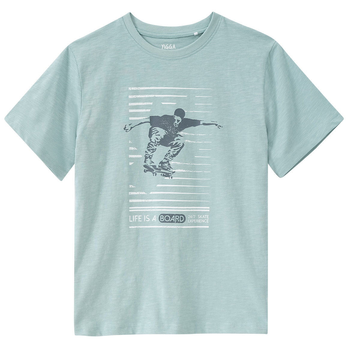 Jungen T-Shirt mit Skater-Print von Yigga