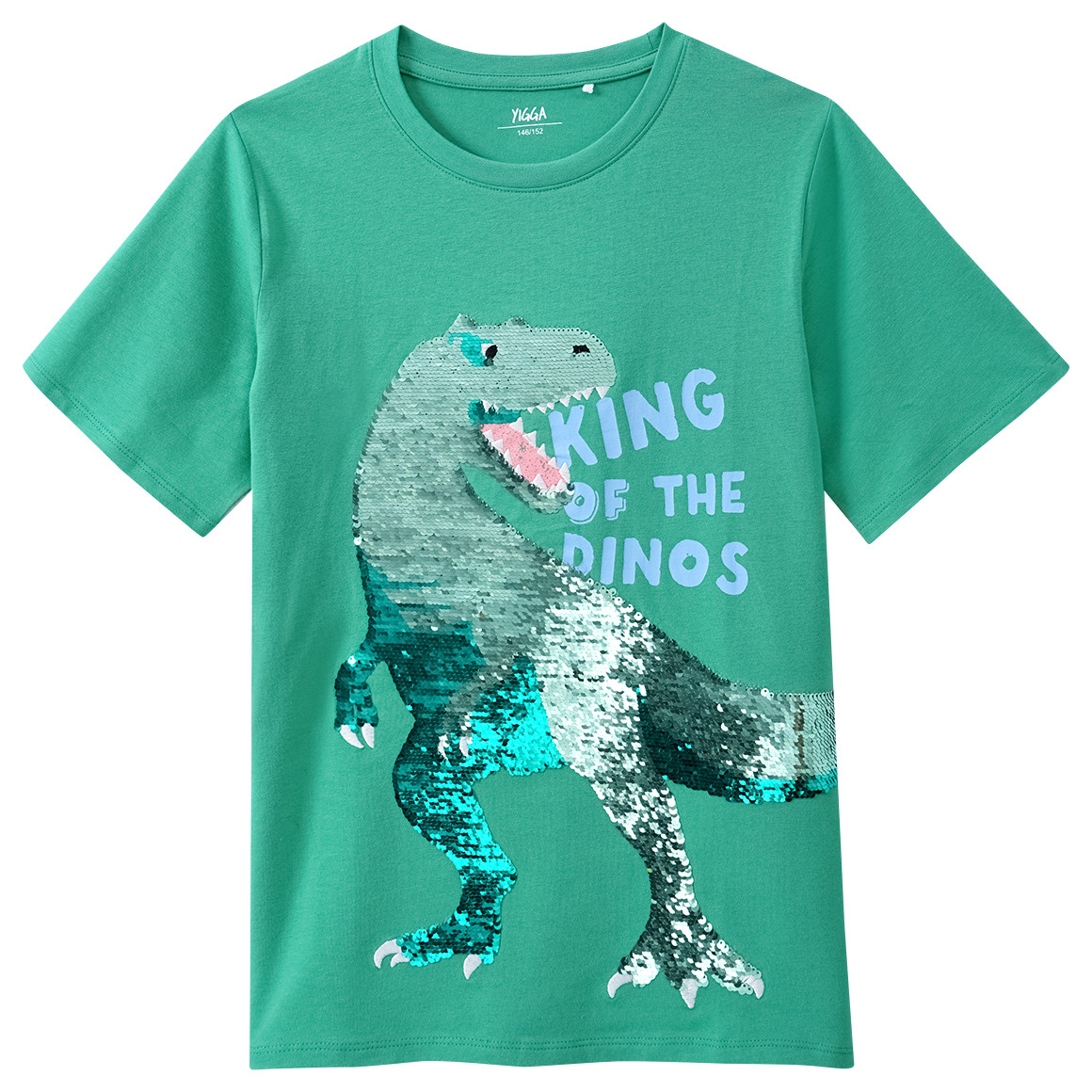 Jungen T-Shirt mit Wendepailletten von Yigga