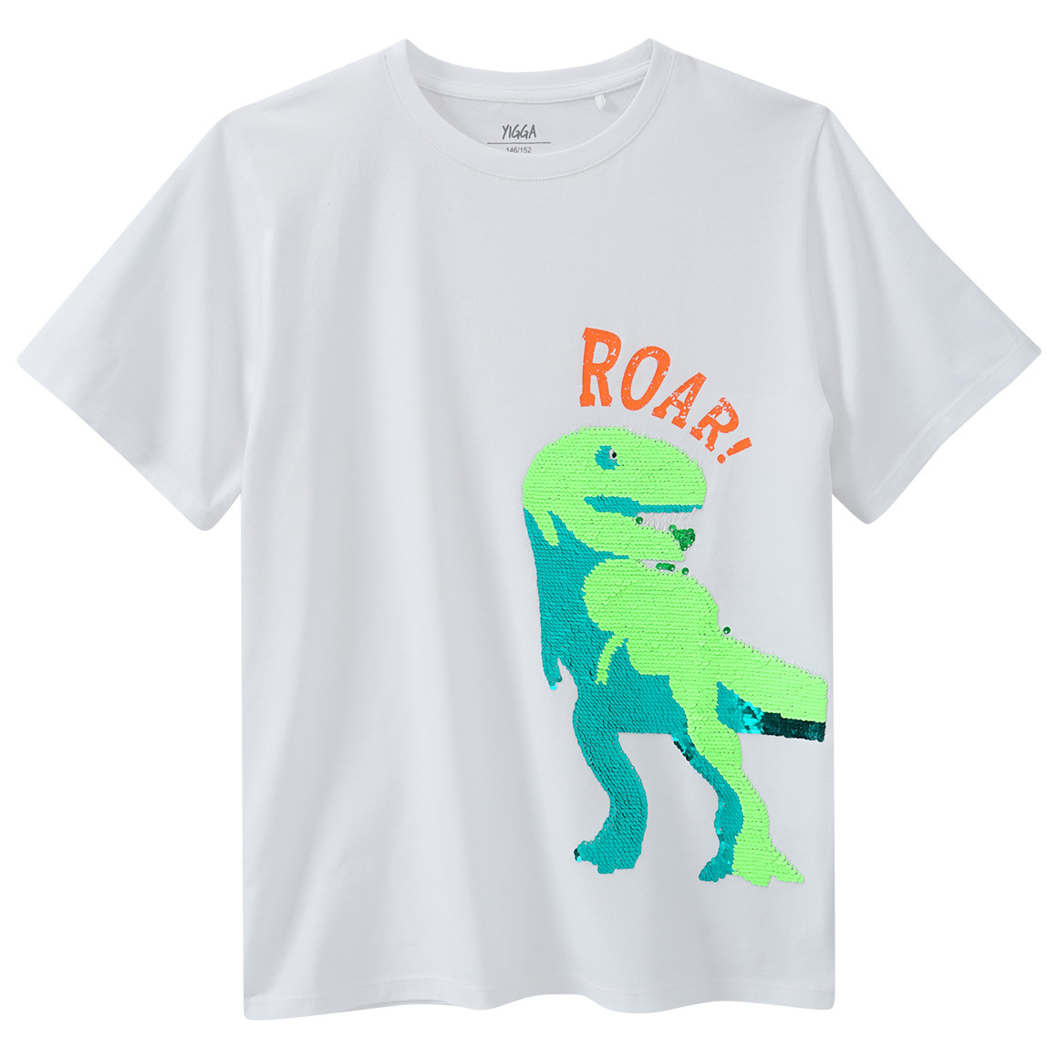 Jungen T-Shirt mit Wendepailletten von Yigga