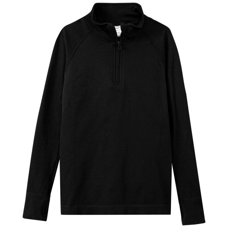 Jungen Thermo-Shirt in Ripp-Optik von Yigga