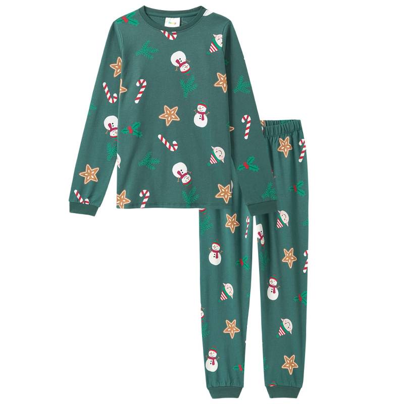 Jungen Weihnachtsschlafanzug mit Prints von Yigga