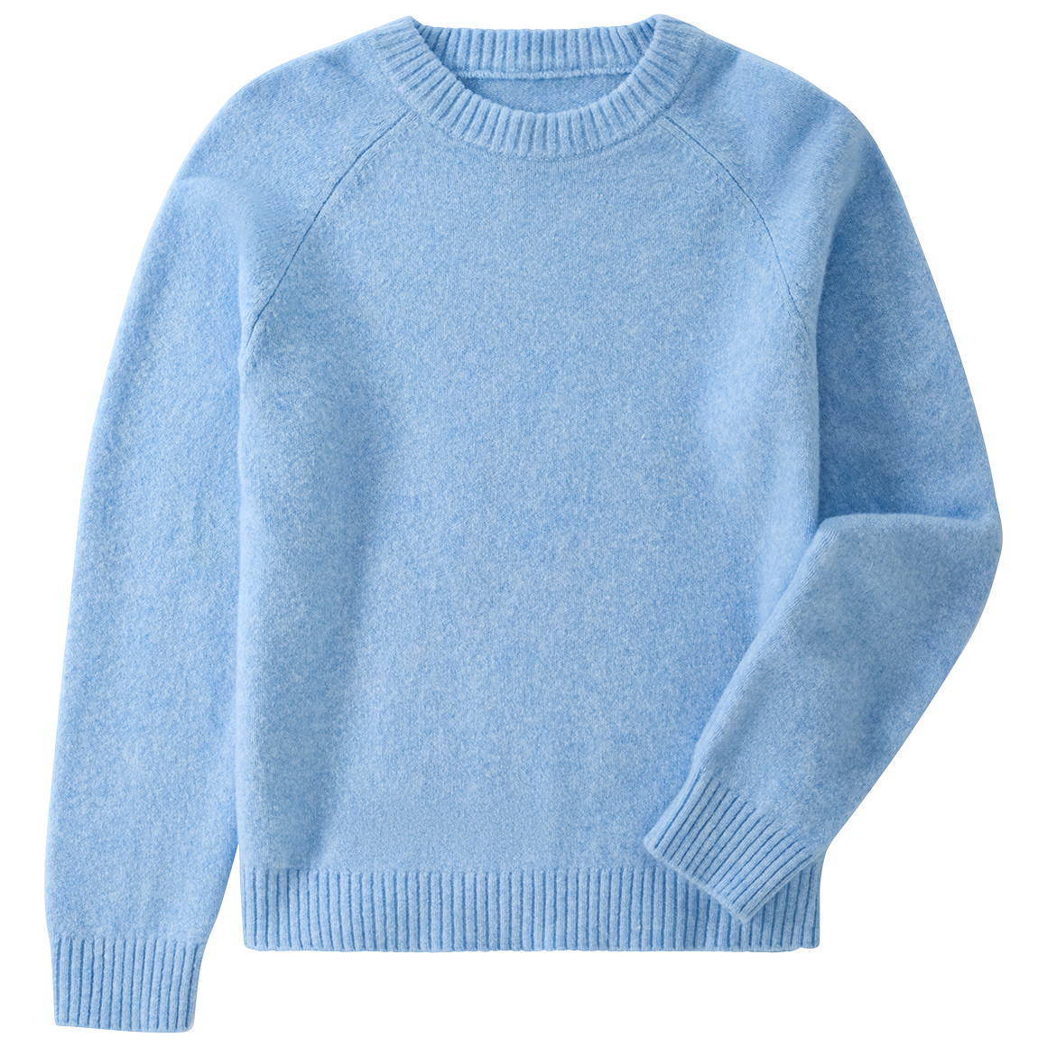 Mädchen Feinstrickpullover unifarben von Yigga