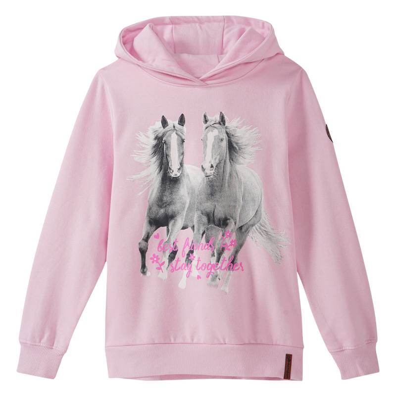 Mädchen Hoodie mit Pferde-Motiv von Yigga