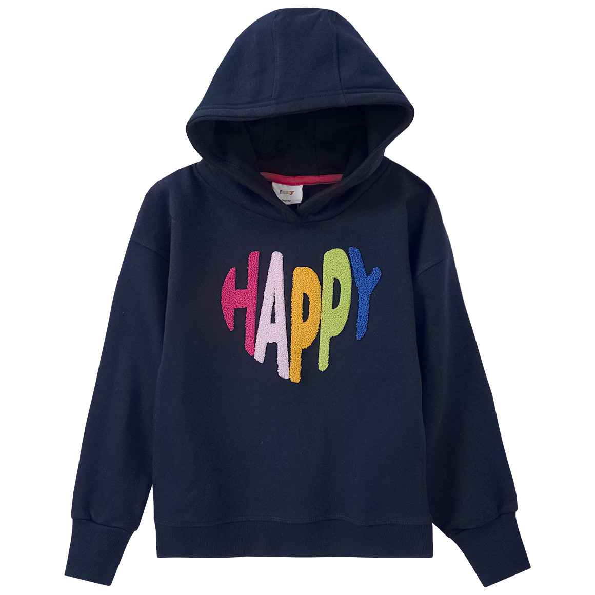 Mädchen Hoodie mit Schriftzug von Yigga