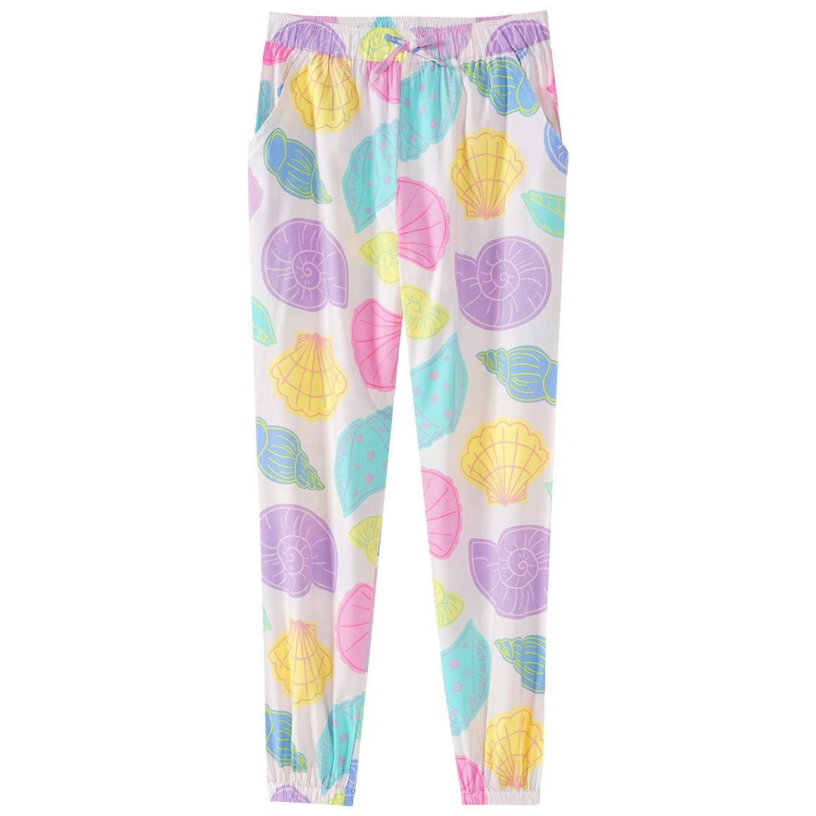 Mädchen Hose mit bunten Muscheln Mädchen Hose mit bunten Muscheln von Yigga