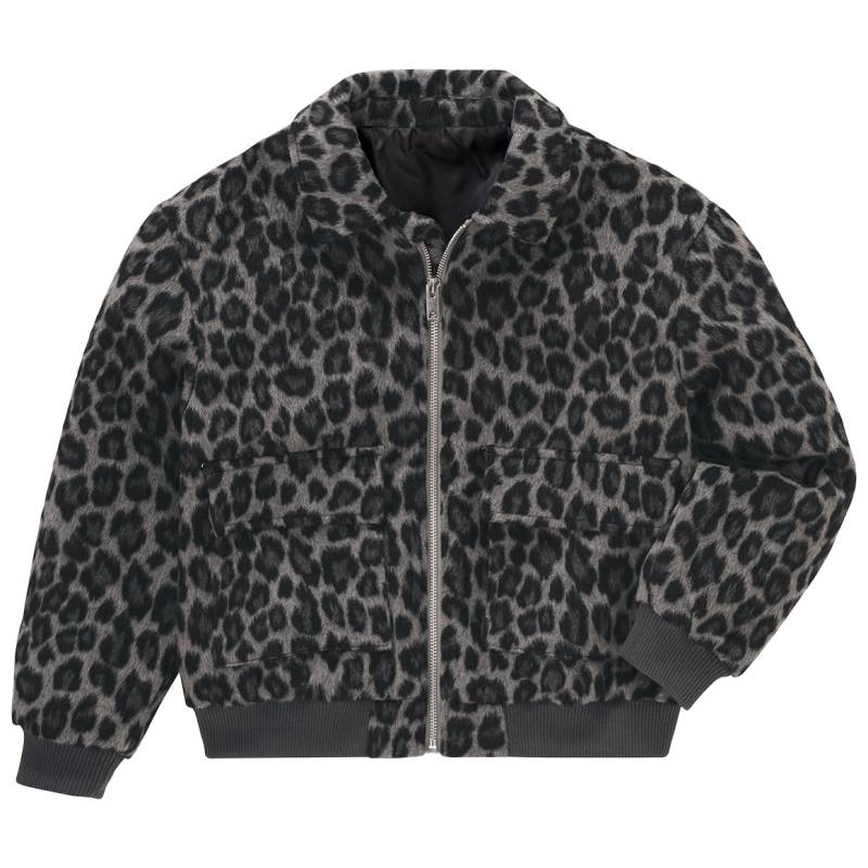 Mädchen Jacke mit Leo-Muster von Yigga