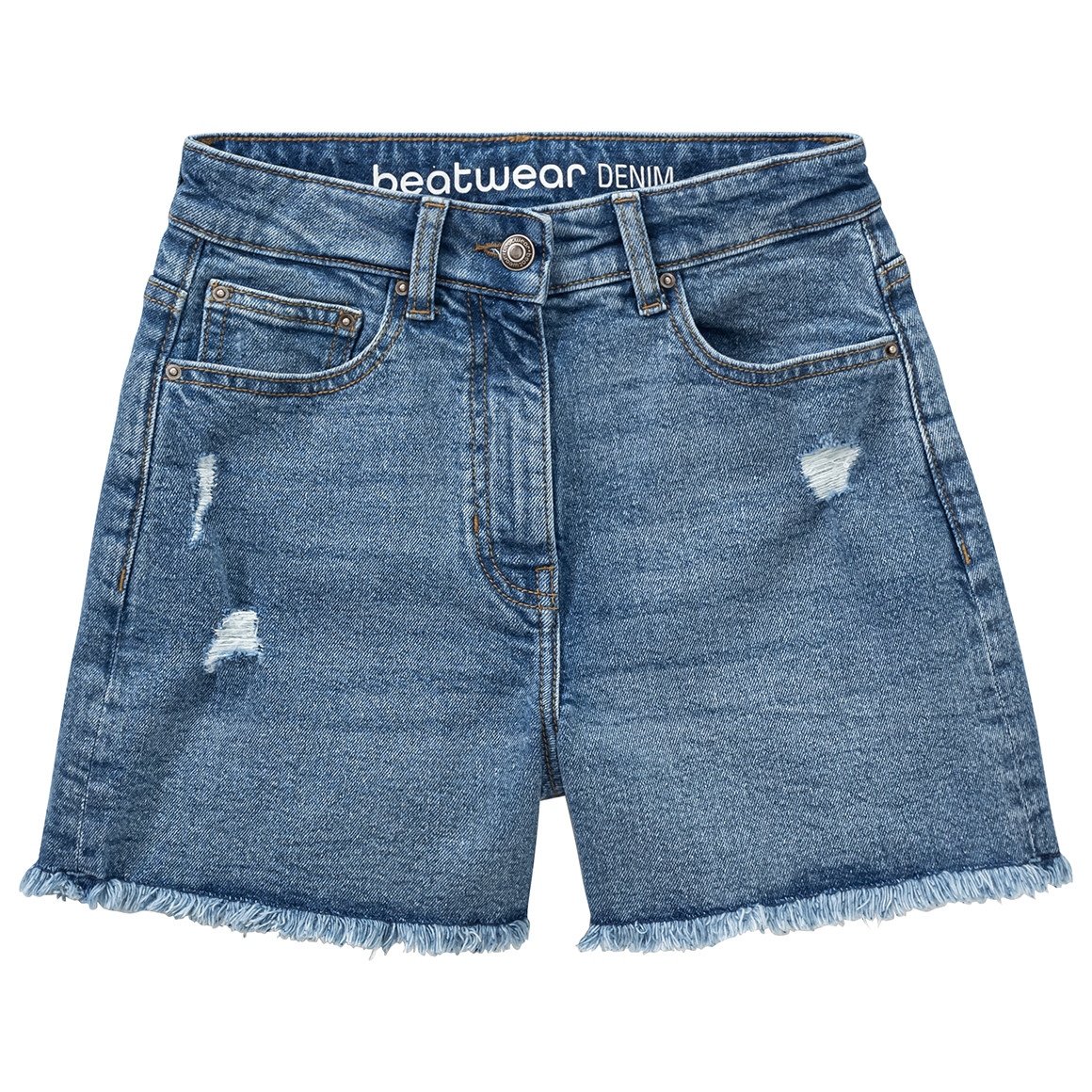 Mädchen Jeans-Shorts destroyed von Yigga