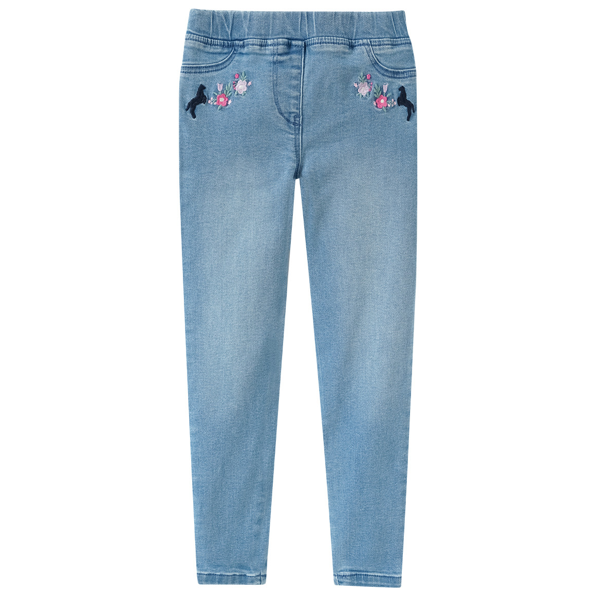 Mädchen Jeggings mit Stickerei von Yigga