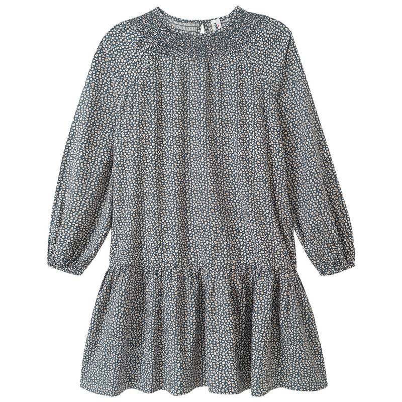 Mädchen Kleid in Leo-Optik von Yigga