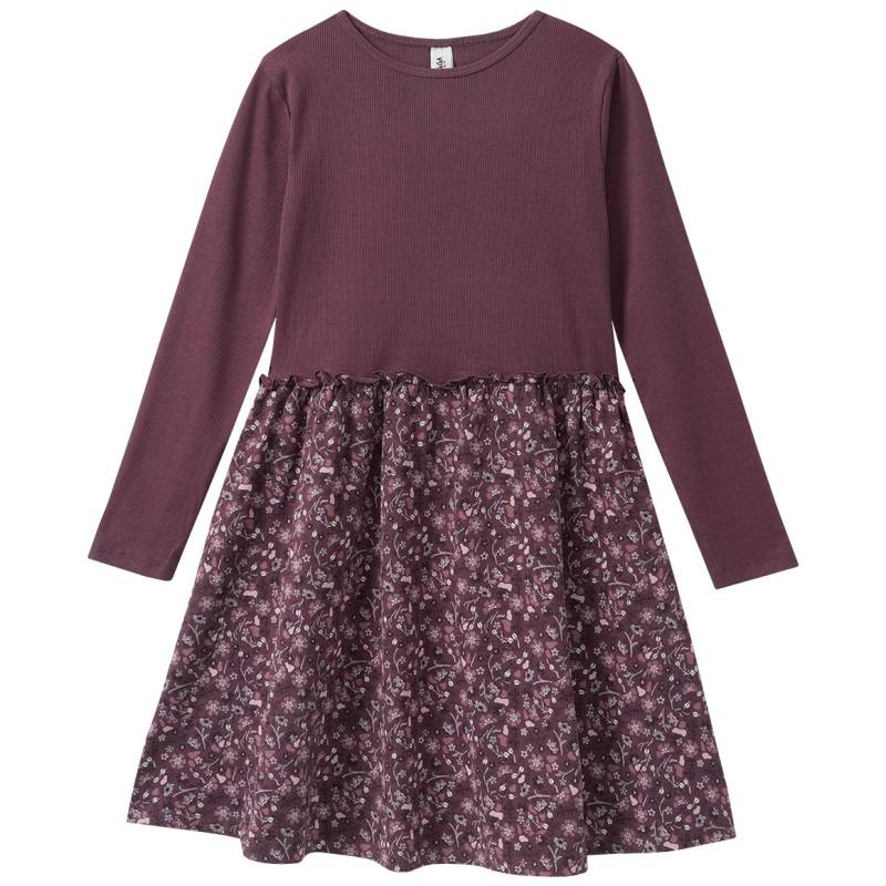 Mädchen Kleid mit Blümchen von Yigga