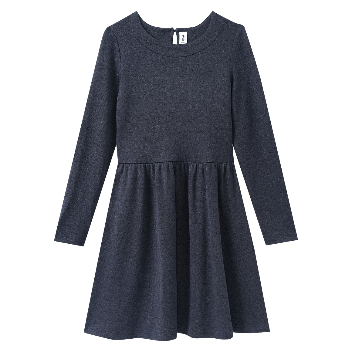 Mädchen Kleid mit Effektgarn von Yigga