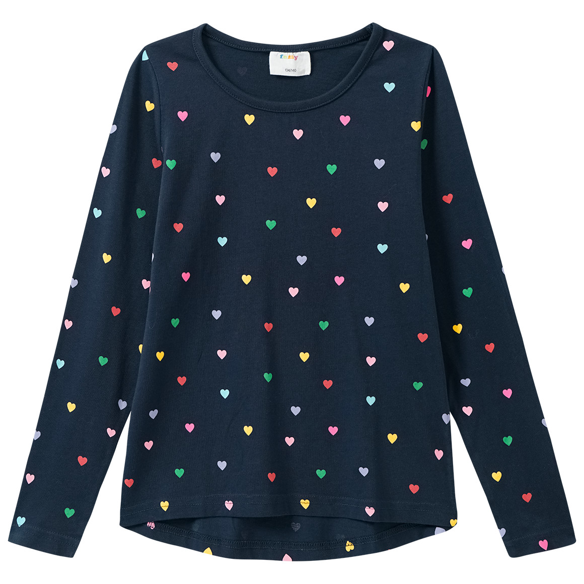 Mädchen Langarmshirt mit Allover-Print Mädchen Langarmshirt mit Allover-Print von Yigga