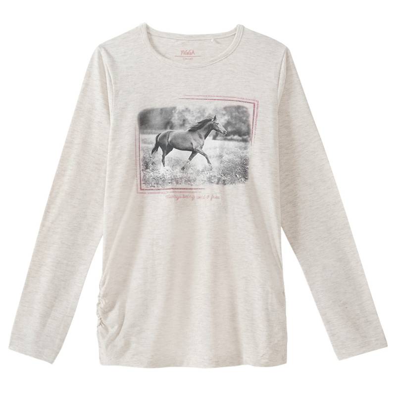 Mädchen Langarmshirt mit Bio-Baumwolle von Yigga