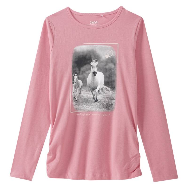 Mädchen Langarmshirt mit Bio-Baumwolle von Yigga