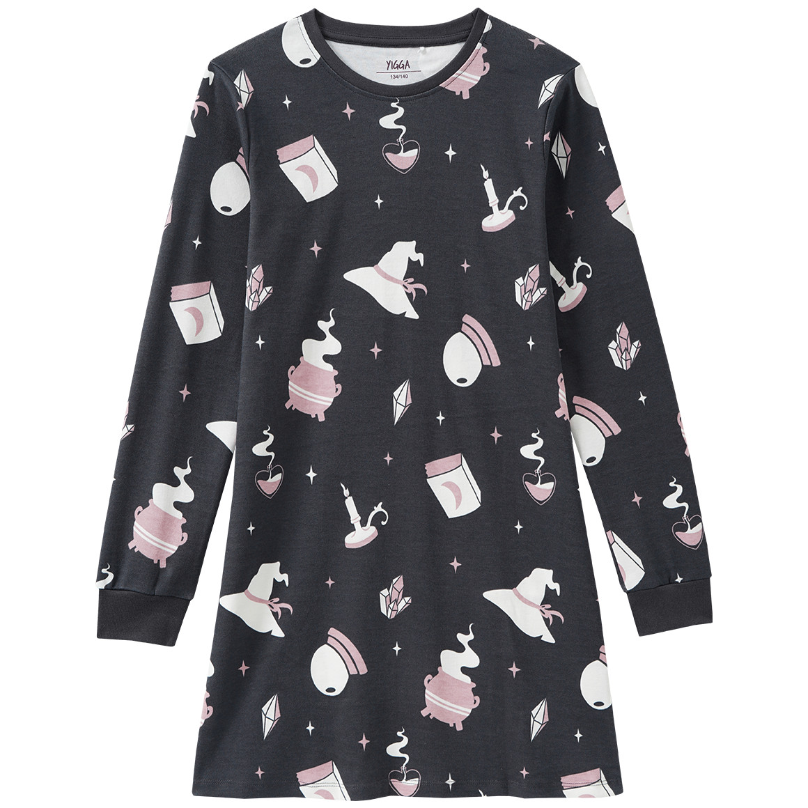 Mädchen Nachthemd mit leuchtendem Print Mädchen Nachthemd mit leuchtendem Print von Yigga