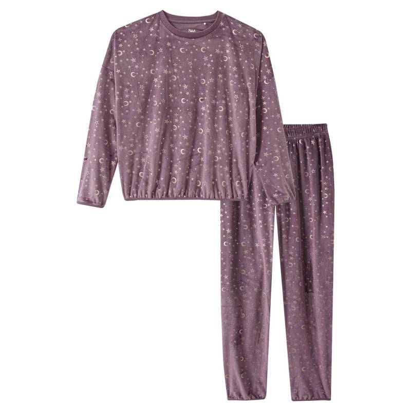 Mädchen Nicki-Schlafanzug mit Allover-Print von Yigga