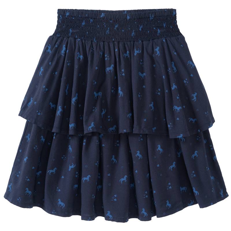 Mädchen Rock mit Pferde-Allover von Yigga