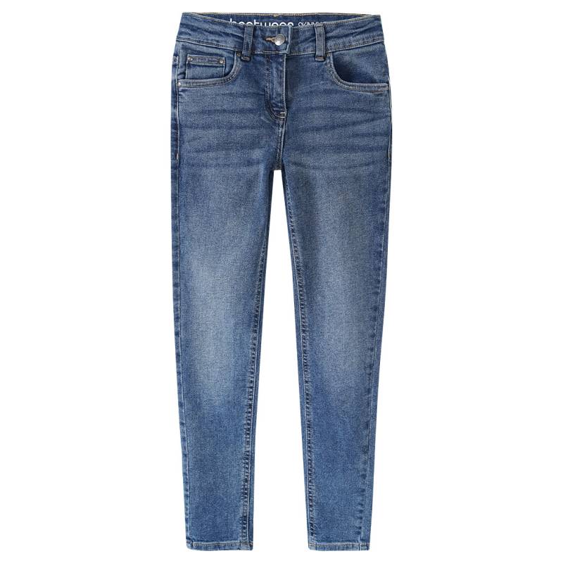 Mädchen Skinny-Jeans mit verstellbarem Bund von Yigga
