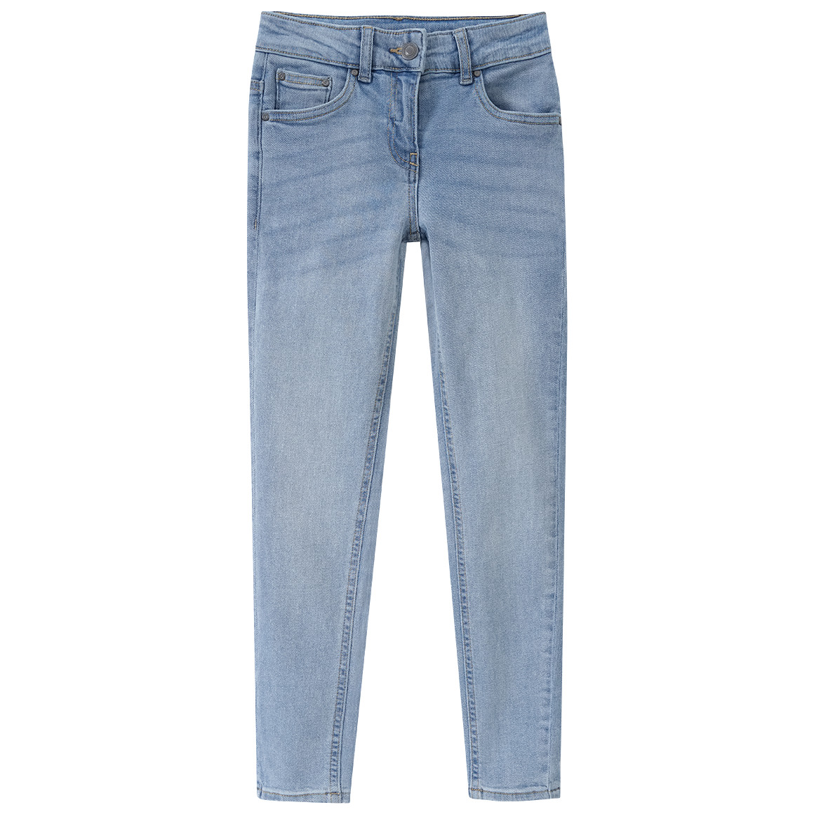 Mädchen Skinny-Jeans mit verstellbarem Bund Mädchen Skinny-Jeans mit verstellbarem Bund von Yigga