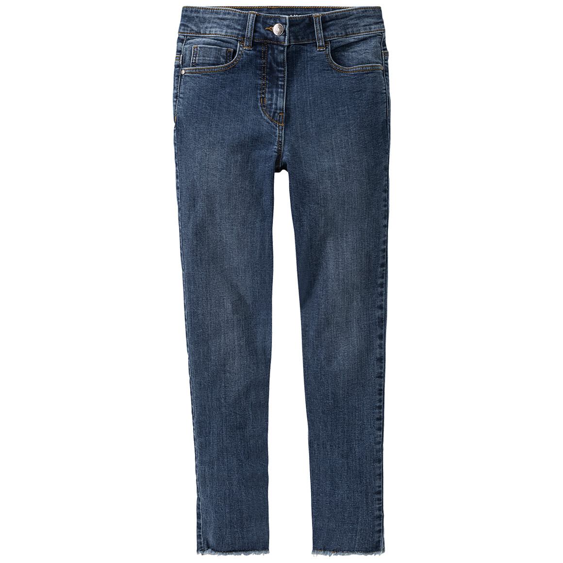 Mädchen Slim-Jeans mit High Waist von Yigga