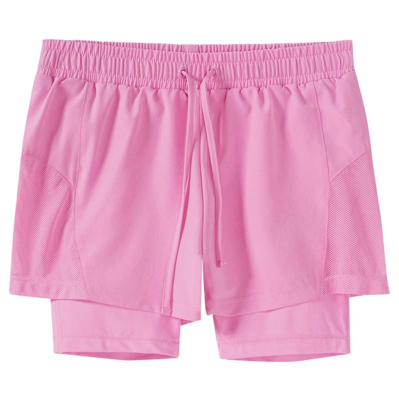 Mädchen Sport-Shorts im 2-in-1-Style von Yigga