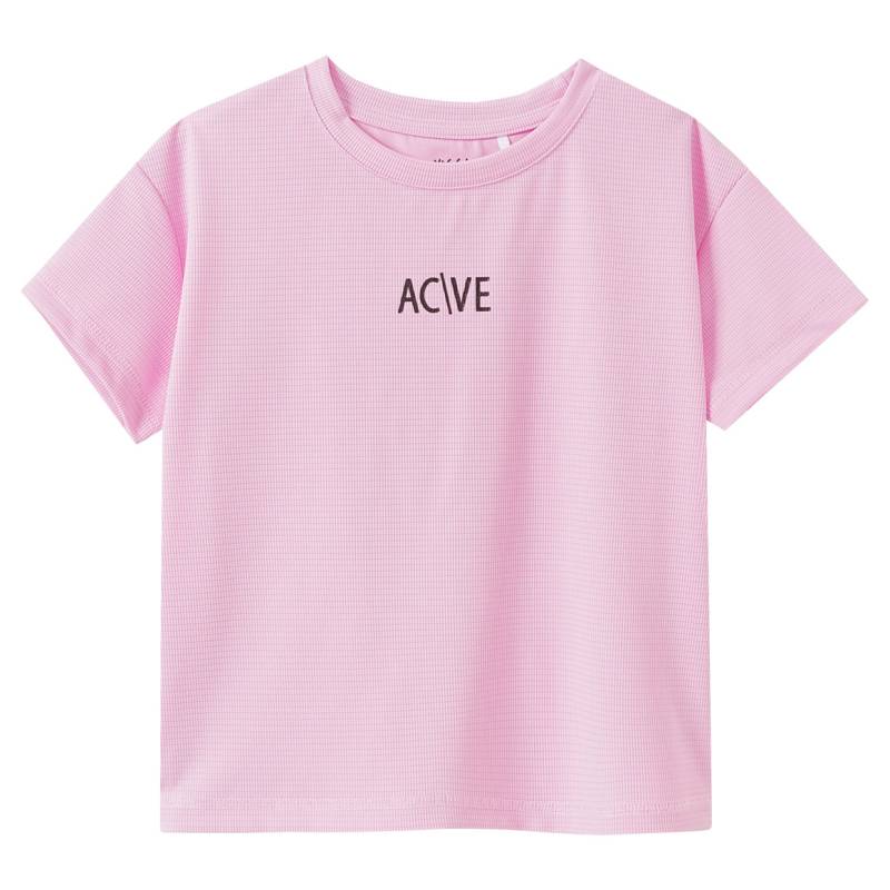 Mädchen Sport-T-Shirt mit Glitzer-Print von Yigga