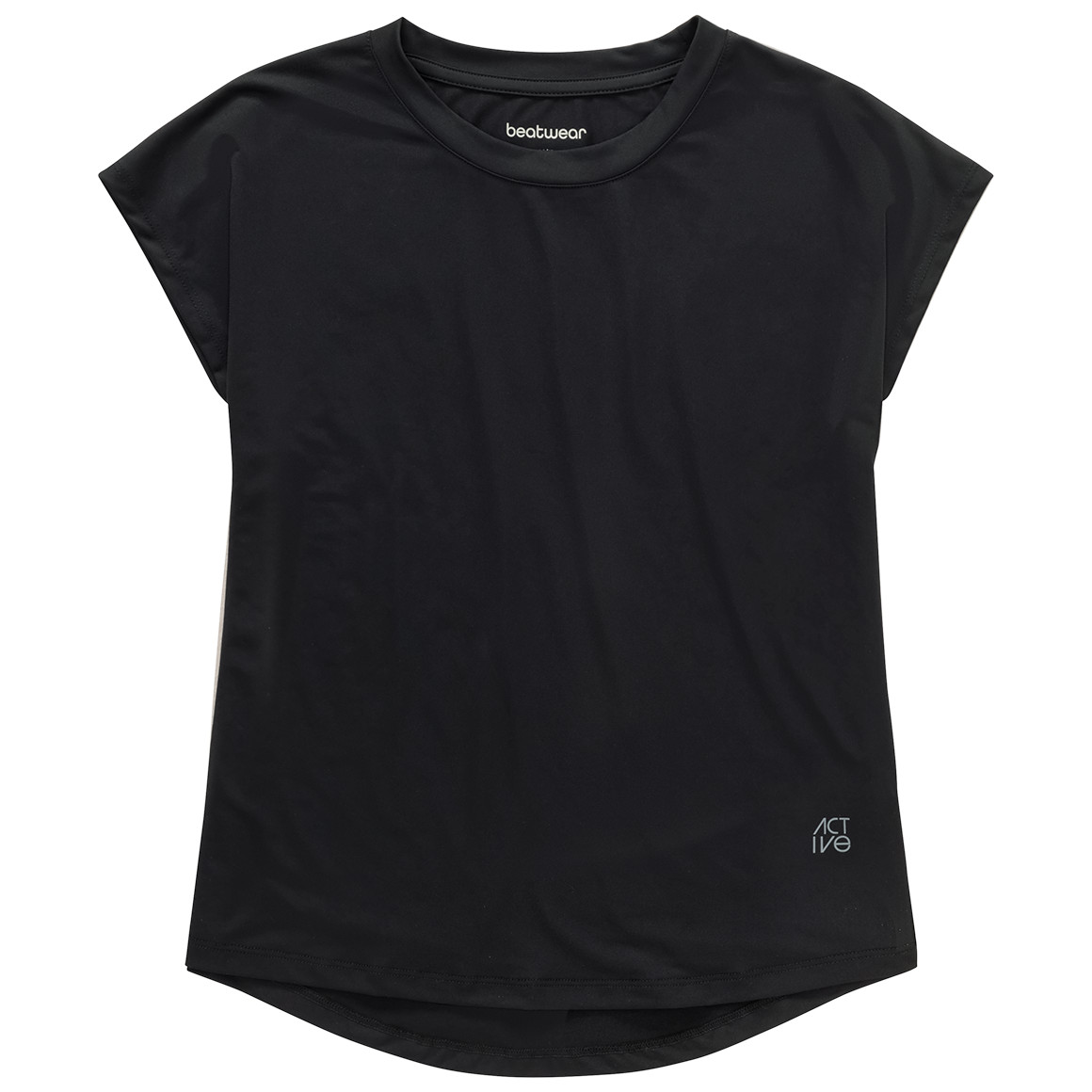 Mädchen Sport-T-Shirt unifarben von Yigga