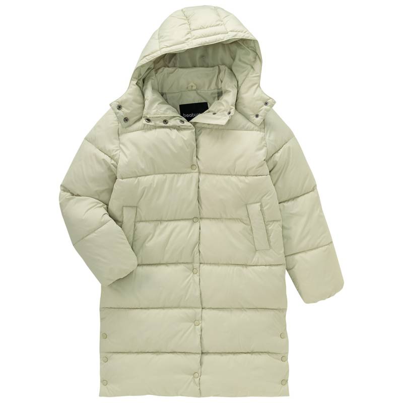 Mädchen Steppmantel mit abnehmbarer Kapuze von Yigga