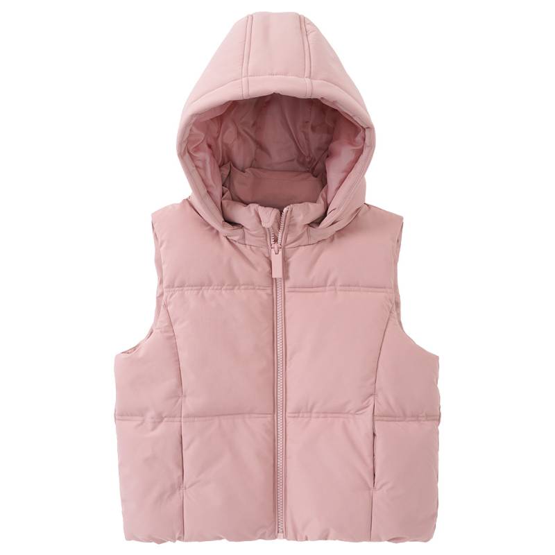 Mädchen Steppweste mit Kapuze von Yigga