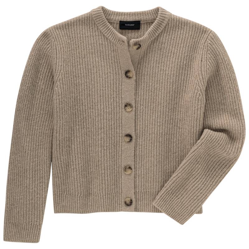 Mädchen Strickjacke mit Knöpfen von Yigga