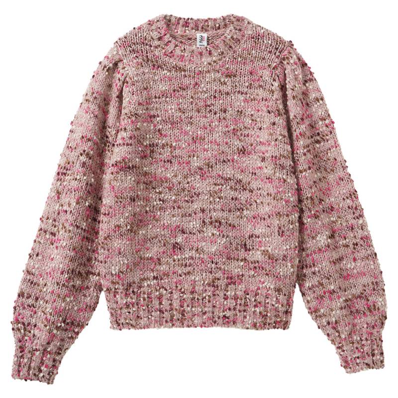 Mädchen Strickpullover aus Chenillegarn von Yigga