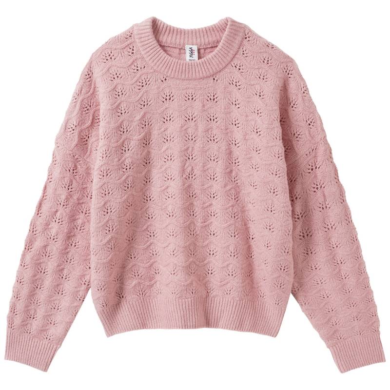 Mädchen Strickpullover mit Strukturmuster Mädchen Strickpullover mit Strukturmuster von Yigga
