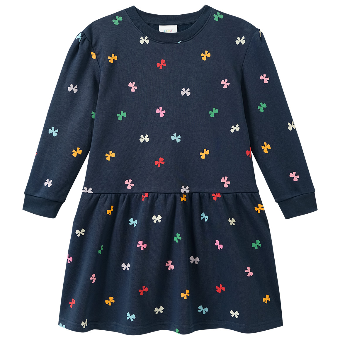 Mädchen Sweatkleid mit Allover-Print Mädchen Sweatkleid mit Allover-Print von Yigga